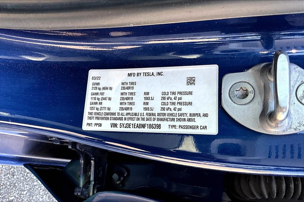 2022 Tesla Model 3 Base