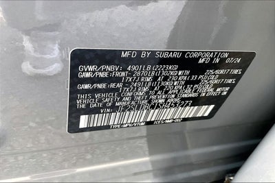 2025 Subaru Forester Premium