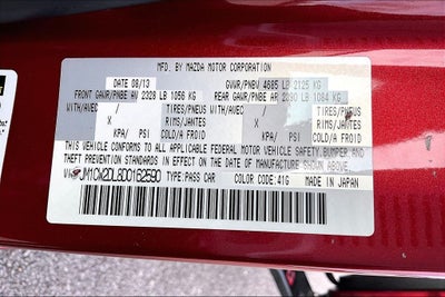 2013 Mazda Mazda5 Grand Touring