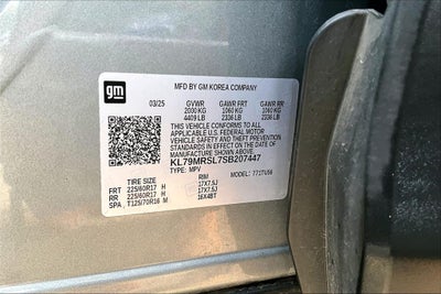 2025 Chevrolet TrailBlazer LT