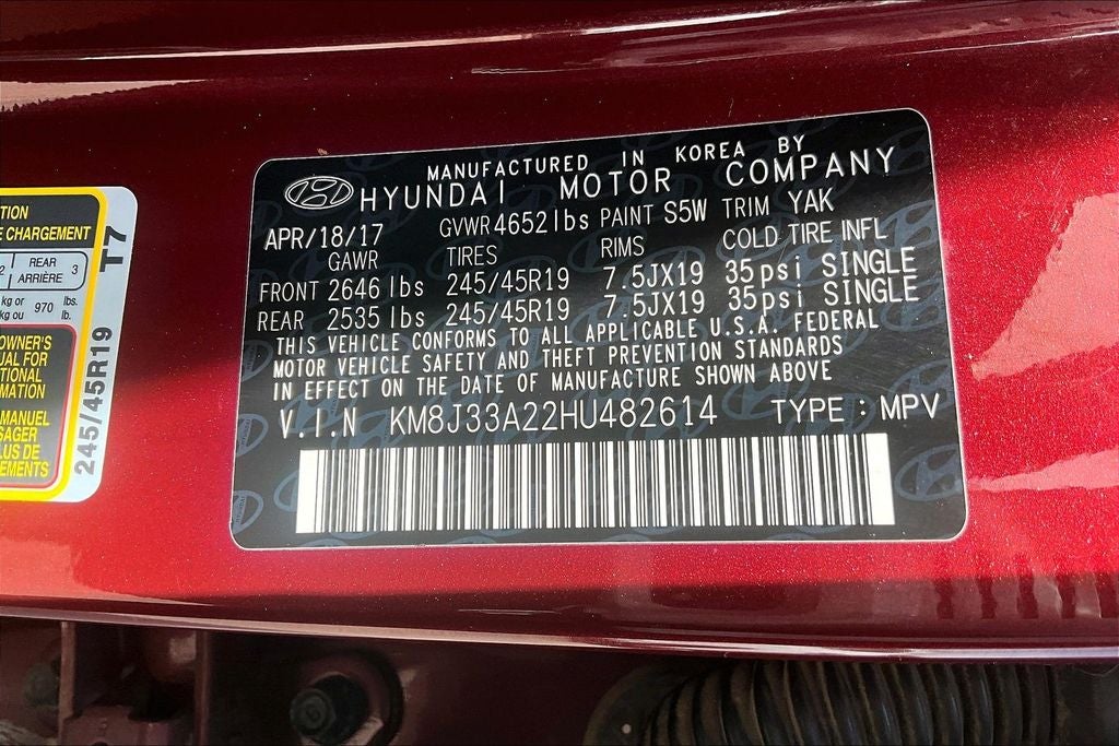 2017 Hyundai Tucson Limited