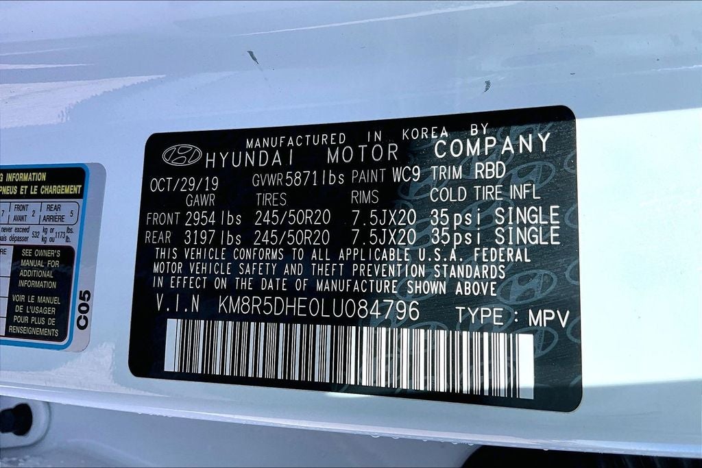 2020 Hyundai Palisade Limited