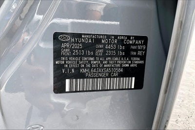 2025 Hyundai Sonata SEL
