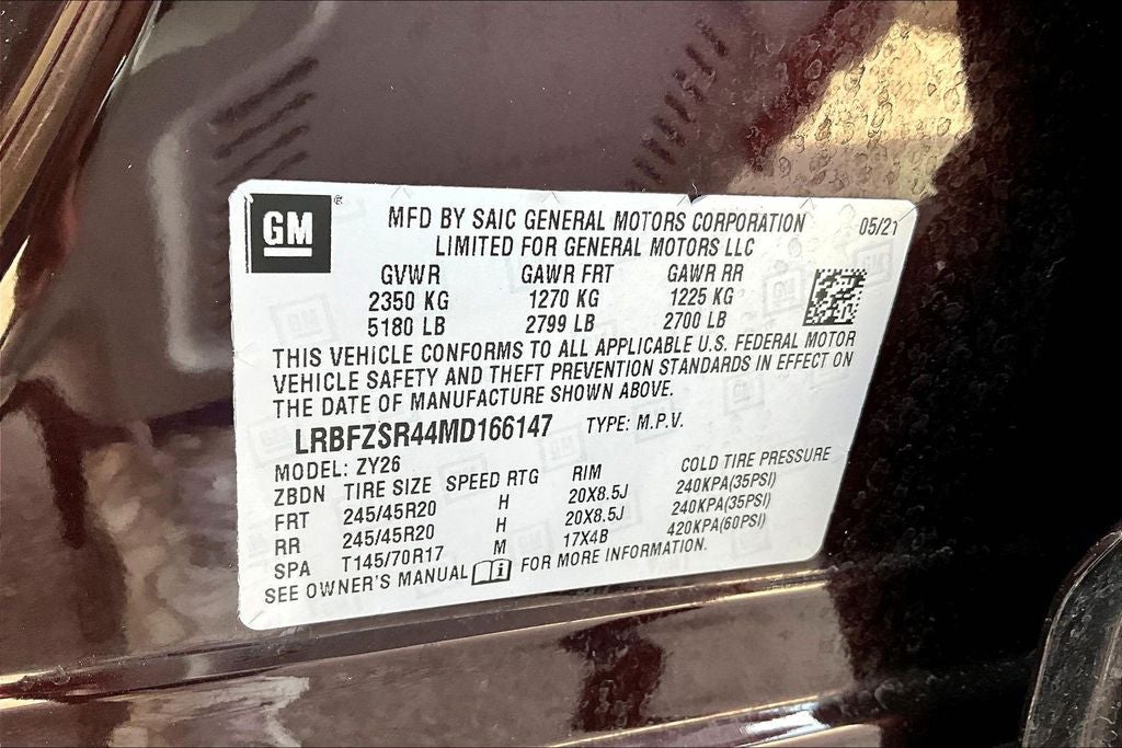 2021 Buick Envision Avenir