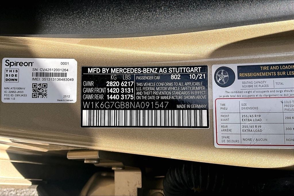 2022 Mercedes-Benz S-Class S 580 4MATIC®