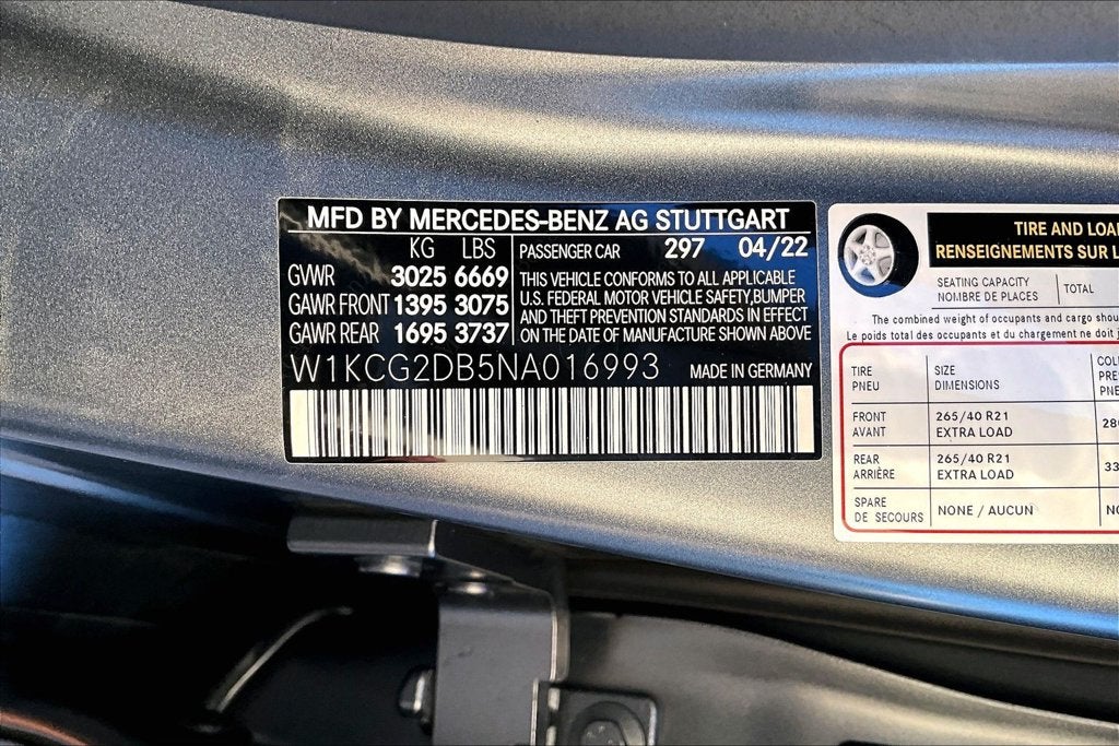 2022 Mercedes-Benz EQS 450 Base