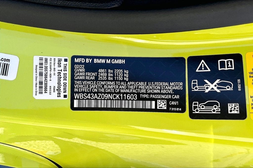2022 BMW M4 Competition