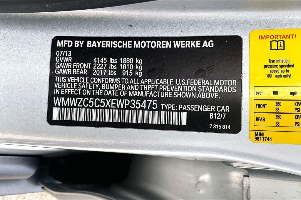 2014 MINI Cooper S Countryman Base