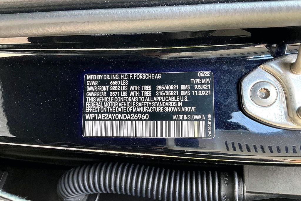 2022 Porsche Cayenne E-Hybrid Platinum Edition