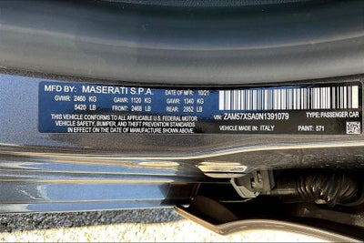 2022 Maserati Ghibli GT