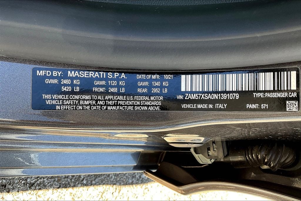 2022 Maserati Ghibli GT