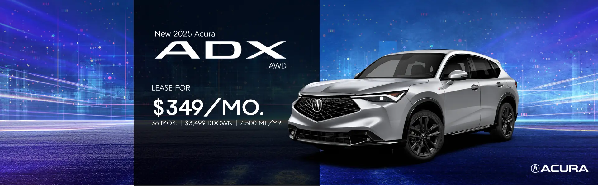 Lease a New 2025 Acura ADX AWD