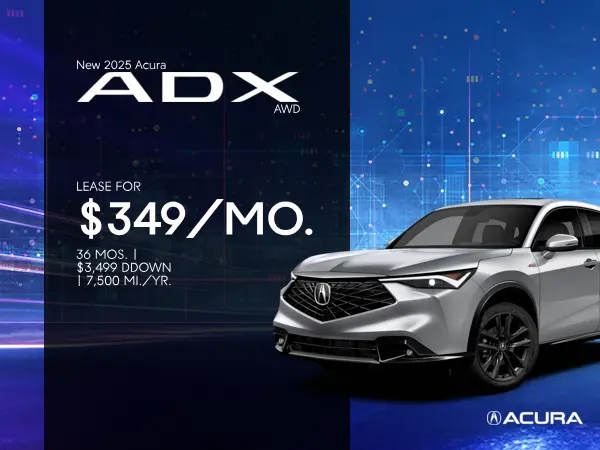 Lease a New 2025 Acura ADX AWD