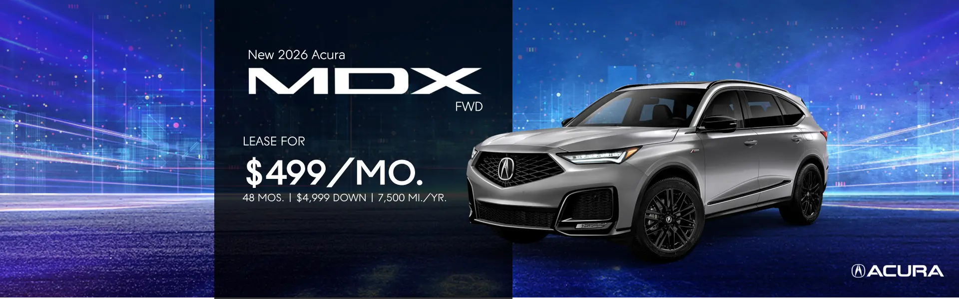 Lease a New 2025 Acura MDX FWD