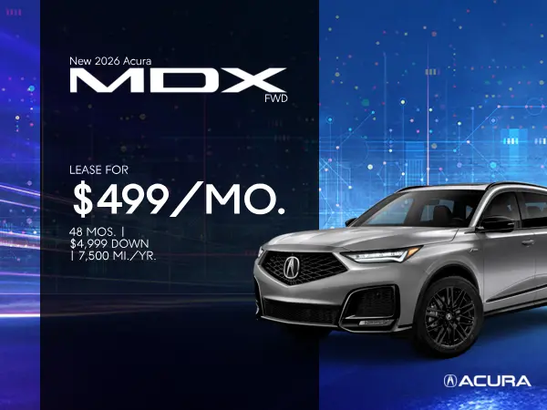 Lease a New 2025 Acura MDX FWD