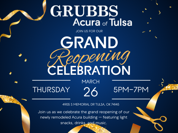 GRAND REOPENING CELEBRATION 