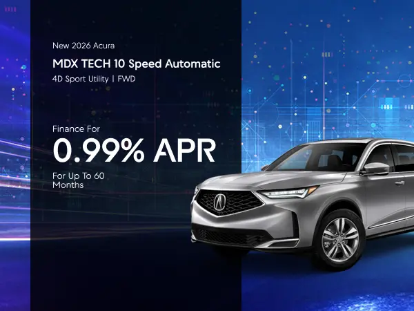 Finance a New 2026 Acura MDX Tech