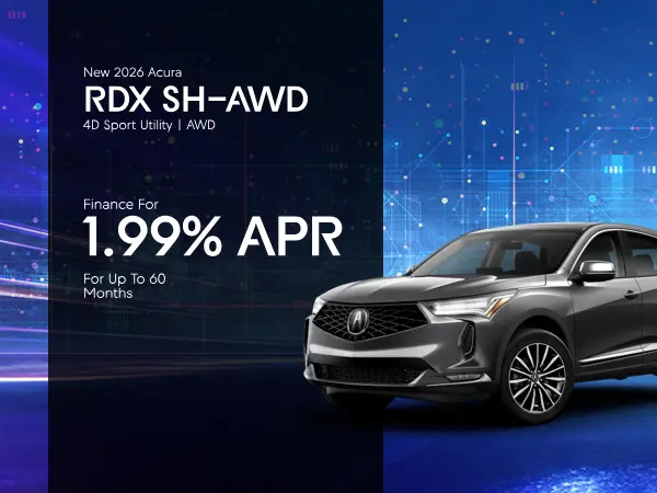 Finance a New 2026 Acura RDX SH-AWD
