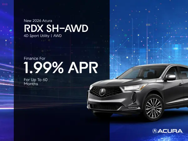 Finance a New 2026 Acura RDX SH-AWD