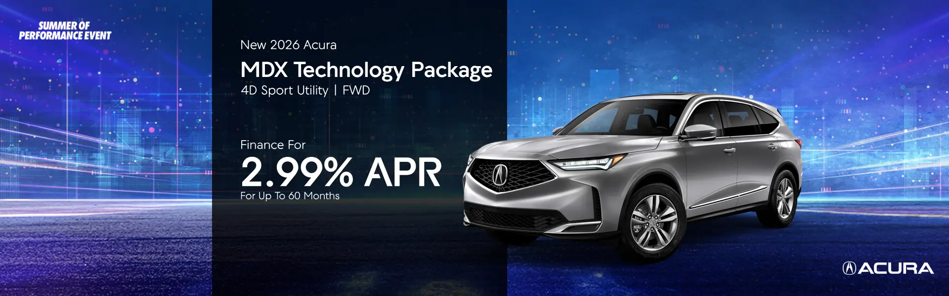 MDX APR OFFER